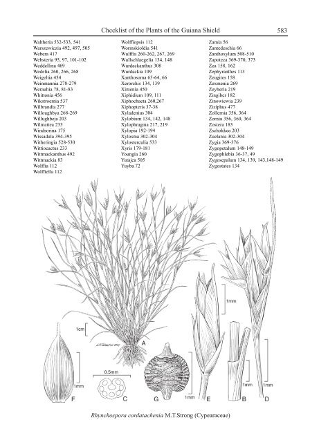 Checklist of the Plants of the Guiana Shield - Department of Botany ...