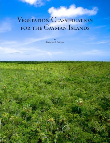 Vegetation Classification for the Cayman Islands
