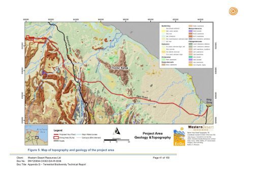 Appendix D Terrestrial and Aquatic Biodiversity - Environment ...