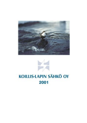 2001 Vuosikertomus - Koillis-Lapin Sähkö