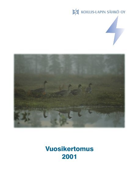 2001 Vuosikertomus - Koillis-Lapin Sähkö