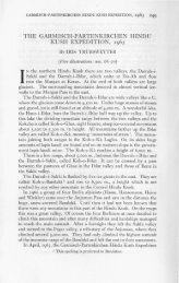 the garmisch-partenkirchen hindu kush expedition ... - Alpine Journal