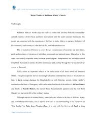 Major Themes in Rohinton Mistry's Novels Nidhi Gupta - lapis lazuli