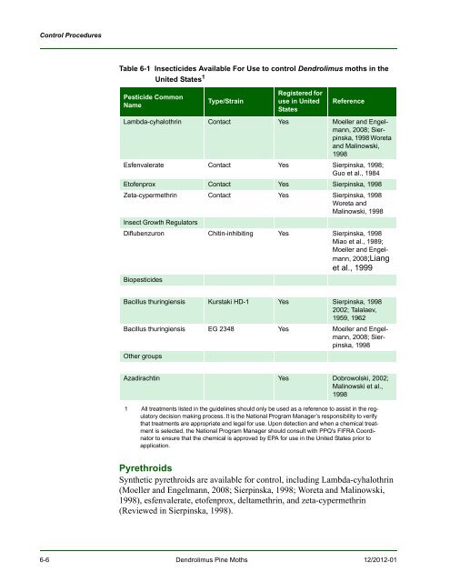 New Pest Response Guidelines - aphis - US Department of Agriculture