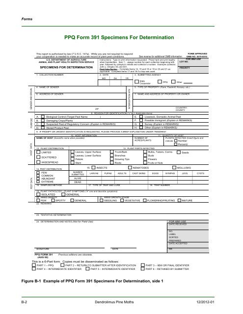 New Pest Response Guidelines - aphis - US Department of Agriculture