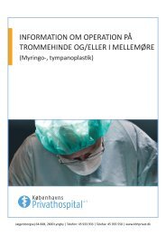 Operation på trommehinde og mellemøre.pdf - Københavns ...