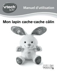 Mon lapin cache-cache câlin - Vtech