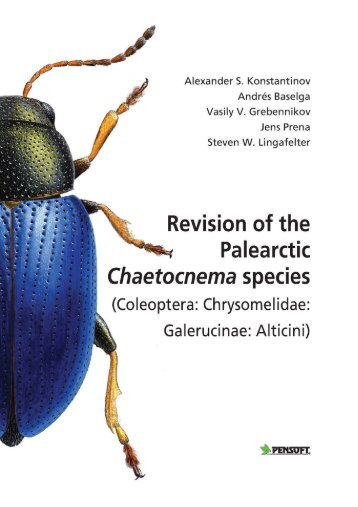 Revision of the Palearctic Chaetocnema species - Páxinas persoais ...