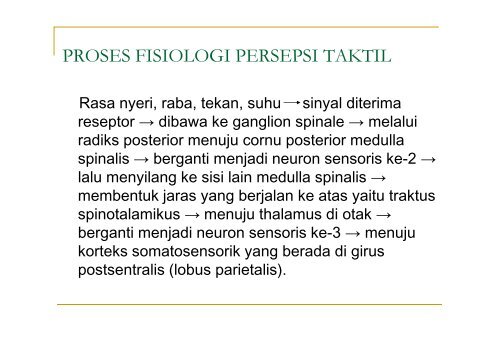 PERSEPSI KINESTETIK DAN TAKTUAL [Compatibility Mode]