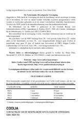 Coolia 48(2) - Nederlandse Mycologische Vereniging