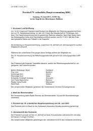 Protokoll RHG 2011 (PDF) - Ritterhaus Bubikon