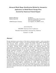 Advanced Mode Shape Identification Method for ... - CiteSeerX