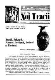 Tracii, Pelasgii, - Fondazione Europea Dragan