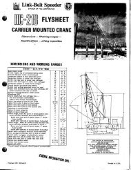 HC-218 - Link-Belt Construction Equipment