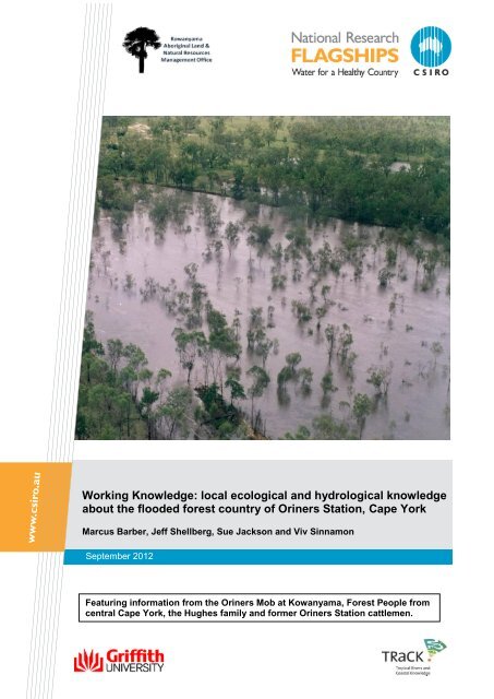 WfHC - cover page (not to be used with pre-printed report ... - CSIRO