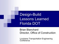 Design-Build - FDOT