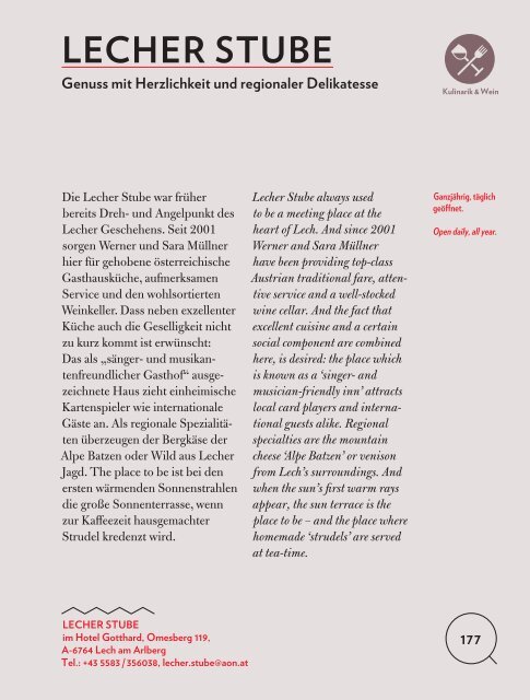 LA LOUPE Lech Zürs No. 4 - Summer Edition