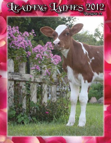 Leading Ladies 2012 - Red & White Dairy Cattle Association