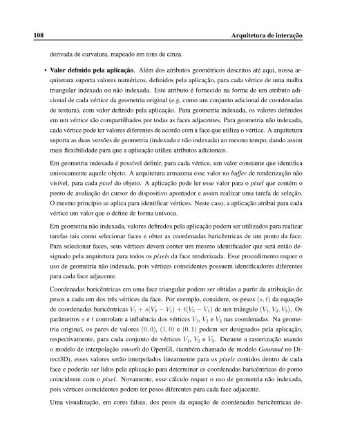 Uma Arquitetura de Suporte a Interações 3D ... - DCA - Unicamp