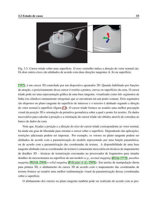 Uma Arquitetura de Suporte a Interações 3D ... - DCA - Unicamp