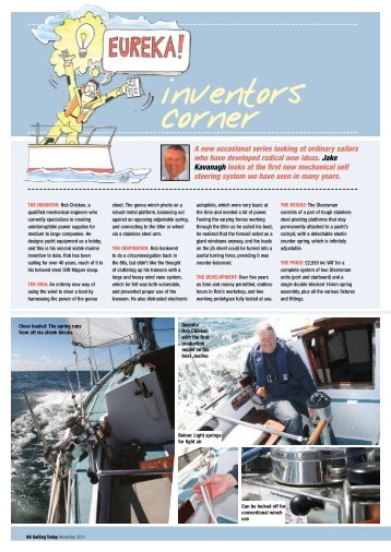 Sailing Today article - The Steersman