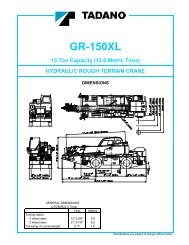 GR-150XL-1 - Tadano America Corporation