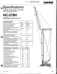 Luffing Jib - WO Grubb Crane Rental