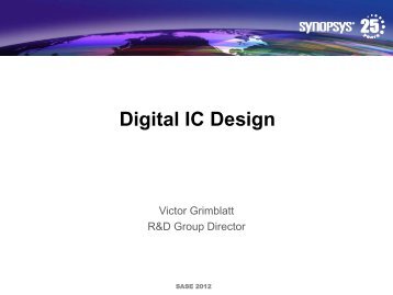 Synopsys Design Flow