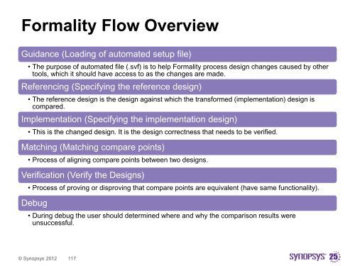 Synopsys Design Flow