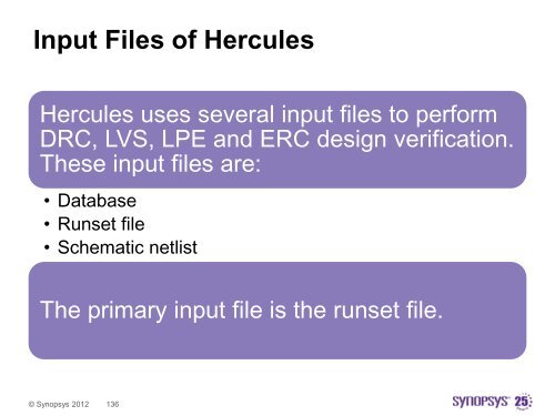 Synopsys Design Flow