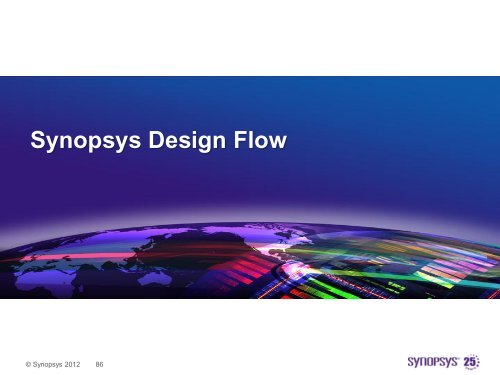 Synopsys Design Flow