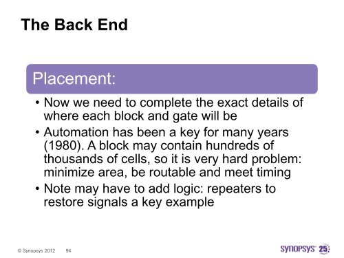 Synopsys Design Flow