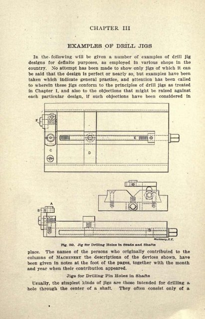 Drill Jigs Principles of Design Machinery ... - Evenfall Studios