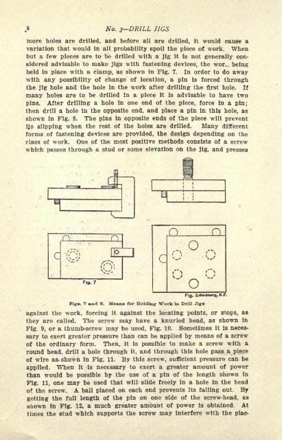 Drill Jigs Principles of Design Machinery ... - Evenfall Studios