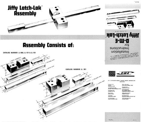 Jiffy Latch-Lok - DME