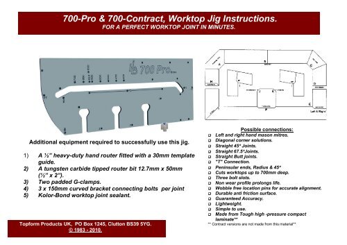 howdens worktop jig instructions howdens worktop jig instructions