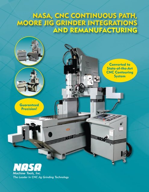 nasa cnc continuous path moore jig grinder integrations and