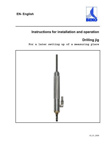 METPOINT Spot Drilling Jig - Beko