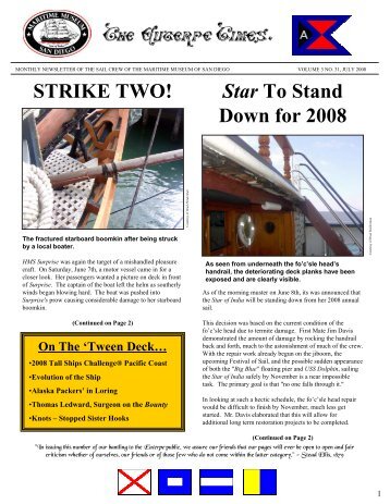 Euterpe Times V3 NO. 31 - Maritime Museum of San Diego