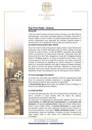 Press kit_PDF - Due Torri Hotel Verona - DueTorriHotels