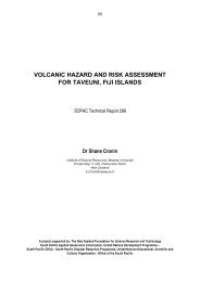 Volcanic hazard and risk assessment for Taveuni ... - Up To - SOPAC