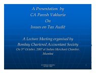 Paresh Vakharia 3 10 07 - Bombay Chartered Accountants Society