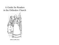 A Guide for Readers in the Orthodox Church - Saints of North ...