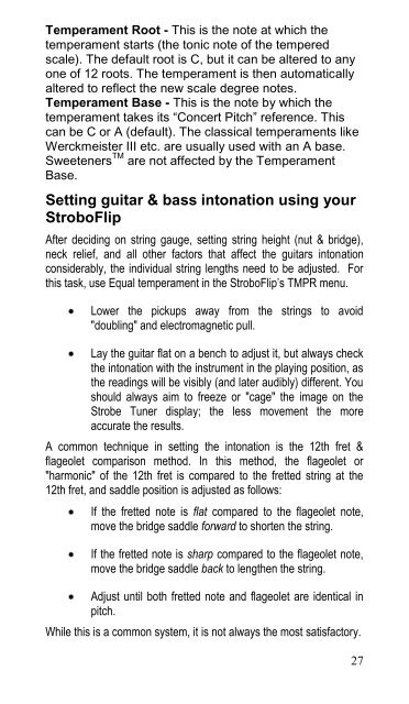 Stroboflip Manual - Peterson Tuners