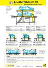 Datenblatt Wöhr Parklift 440 - COMPARK AG