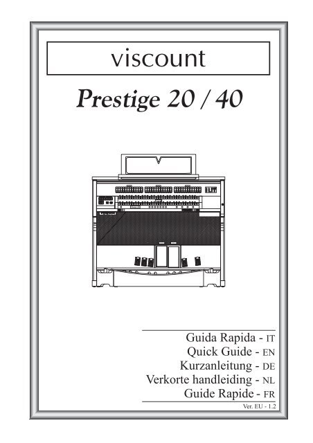 40 - Viscount Prestige organs