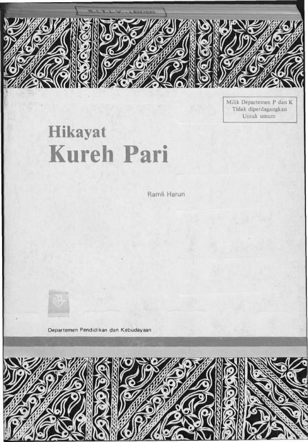 Hikayat Kureh Pari - Acehbooks.org