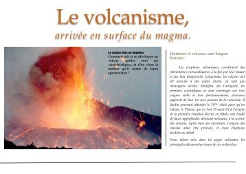 chapitre volcan - Exobiologie