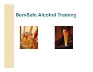 ServSafe Alcohol Training - ArmyMWR.org