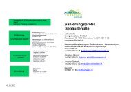 Sanierungsprofis Gebäudehülle - Franz Rebmann AG